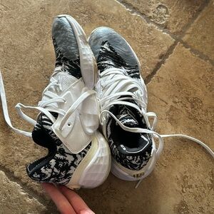 Adidas Harden Lightstrike Mens Basketball Sneakers Vol 4 Black White EF1260